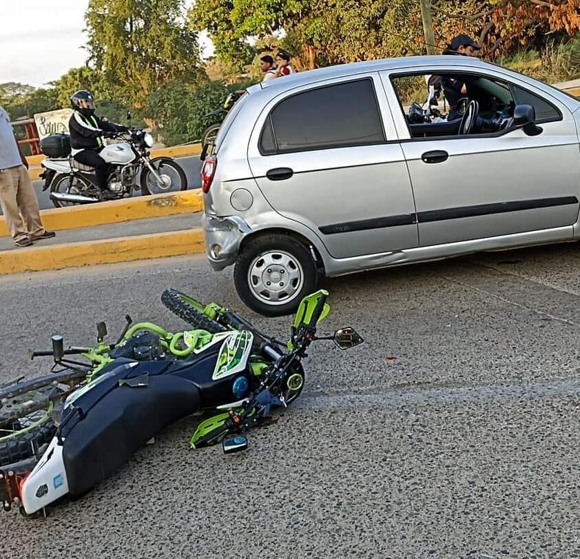 Accidentes de moto dejaron a una persona lesionada en Atoyac