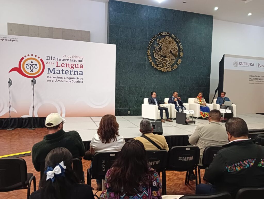 Asisten traductores de la SEDEPIA a las conferencias derechos lingüísticos en el ámbito de justicia