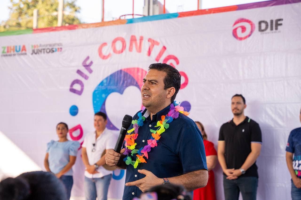 DIF Contigo  a la comunidad de San Miguelito