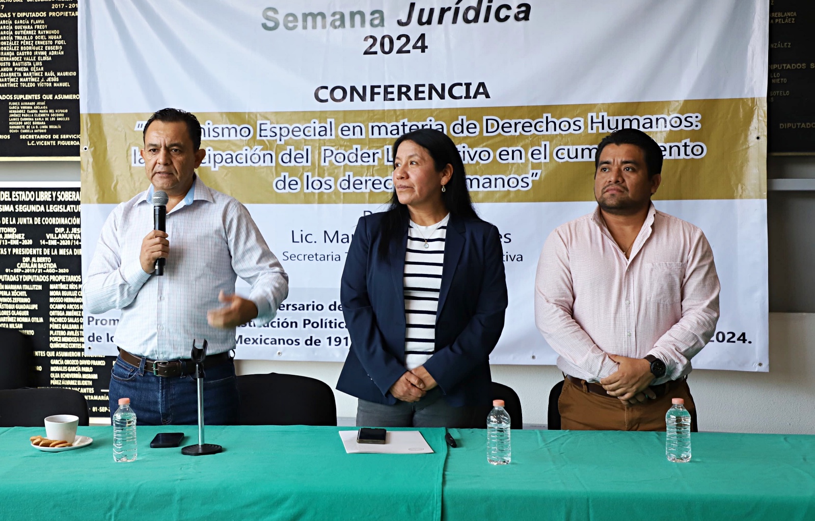 Desarrolla el Congreso conferencias sobre derechos humanos, en el marco del 107 aniversario de la Constitución de 1917
