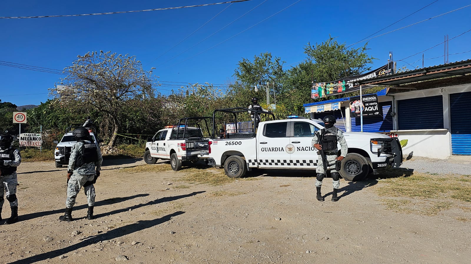 Encuentran a un hombre ejecutado a balazos en Tixtla