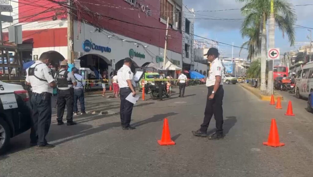 Otro hombre ejecutado a balazos en pleno centro de Acapulco