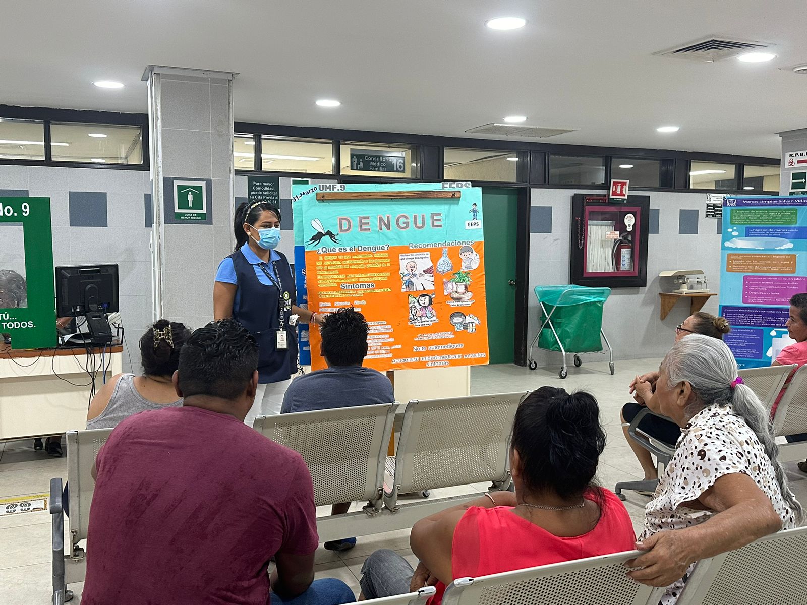 Continúa IMSS Guerrero pláticas para la prevención del dengue