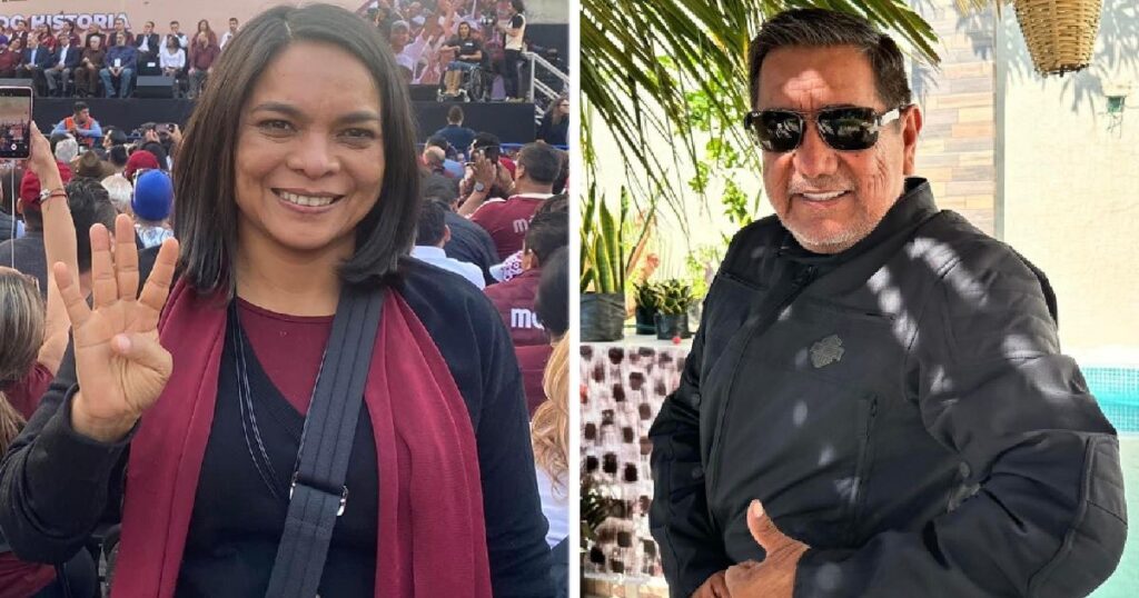 Beatriz Mojica y Félix Salgado, los precandidatos de la coalición Sigamos Haciendo Historia por Guerrero al Senado
