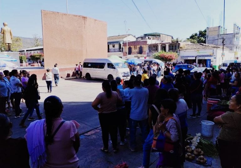 Pobladores de Tixtla rinden conmovedor homenaje a chofer asesinado en Chilpancingo
