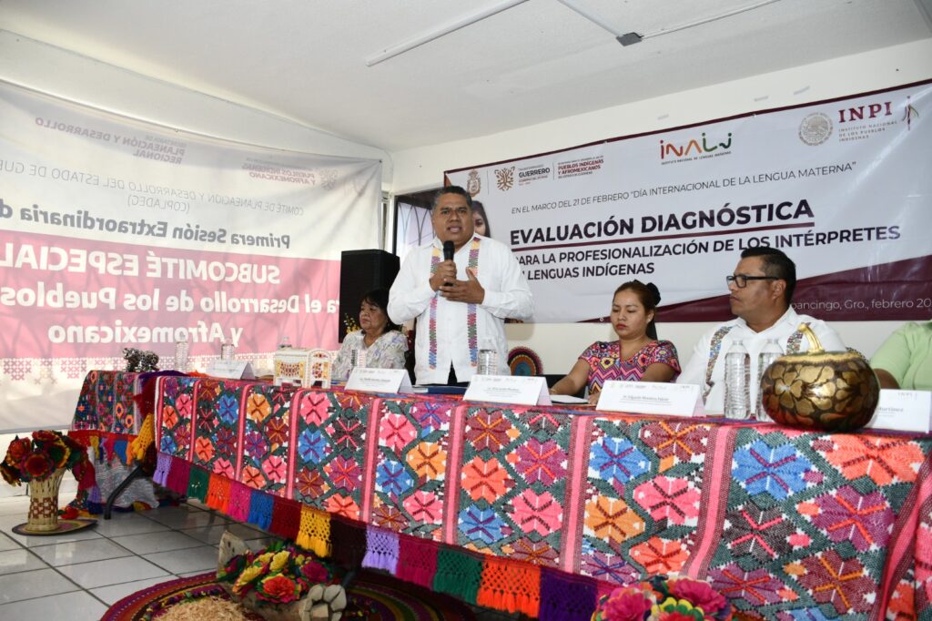La Sedepia inició el proceso de profesionalización de los intérpretes en lenguas indígenas de Guerrero