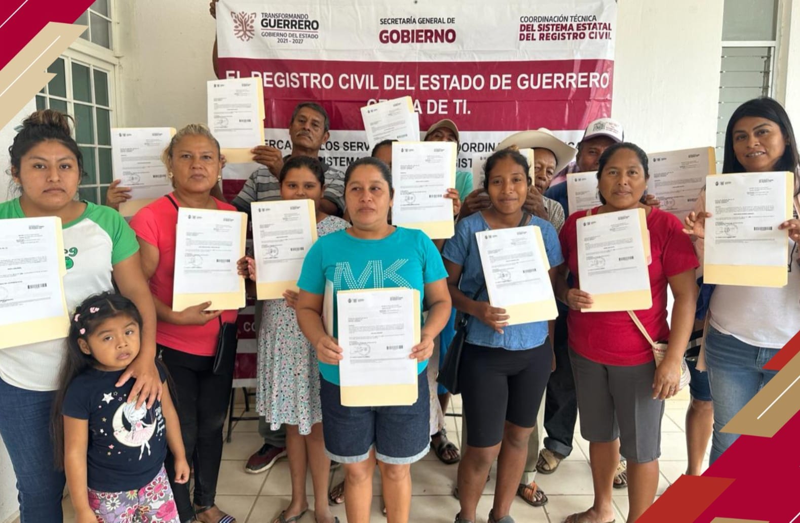 Lleva el Registro Civil de Guerrero campaña itinerante de servicios a la región de la Costa Chica