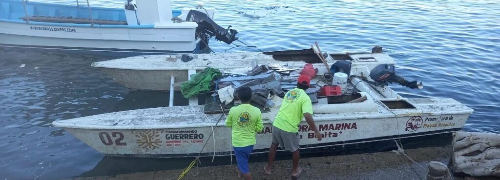 Realiza la administradora y promotora de playas acciones de limpieza en el mar y la franja de arena