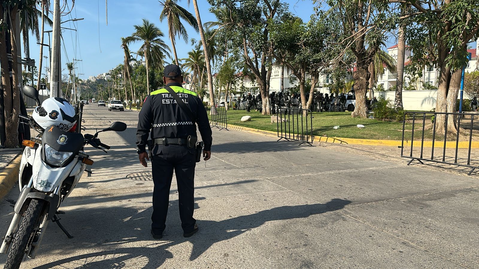 Refuerza la SSP Guerrero acciones en Acapulco por Abierto Mexicano de Tenis 2024