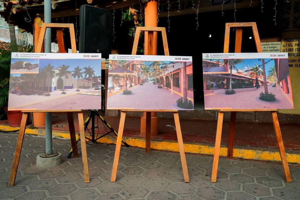 Presidente JS arranca remodelación de zona peatonal cercana al Paseo del Pescador