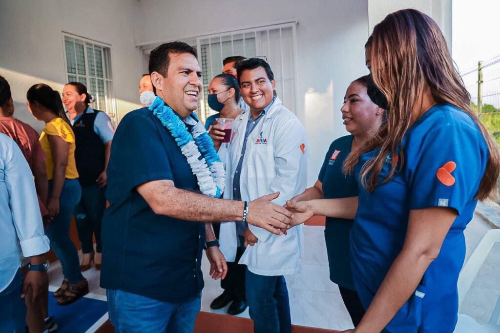 Gobierno de Jorge Sánchez cumple y entrega Casa de Salud en colonia Los Reyes