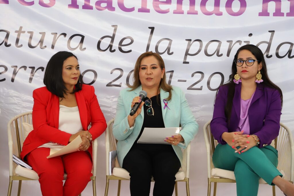 Presentan en el Congreso el libro “Mujeres haciendo historia: legislatura de la paridad en Guerrero 2021-2024”
