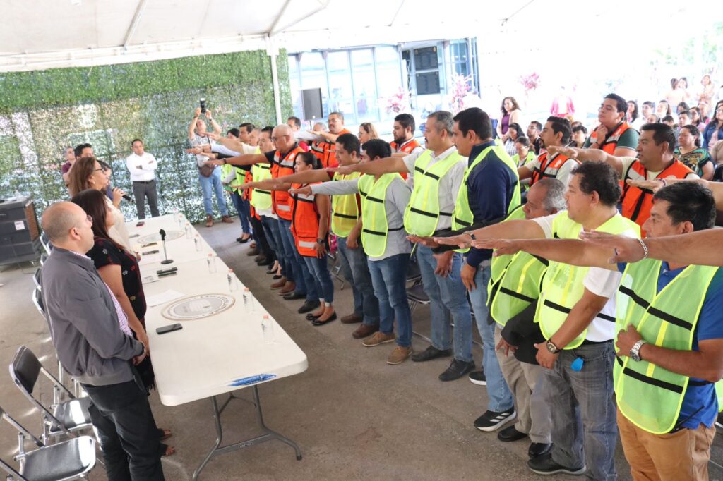 SGIRPCGRO coadyuva en capacitación e integración de brigada interna de Protección Civil del Congreso del Estado