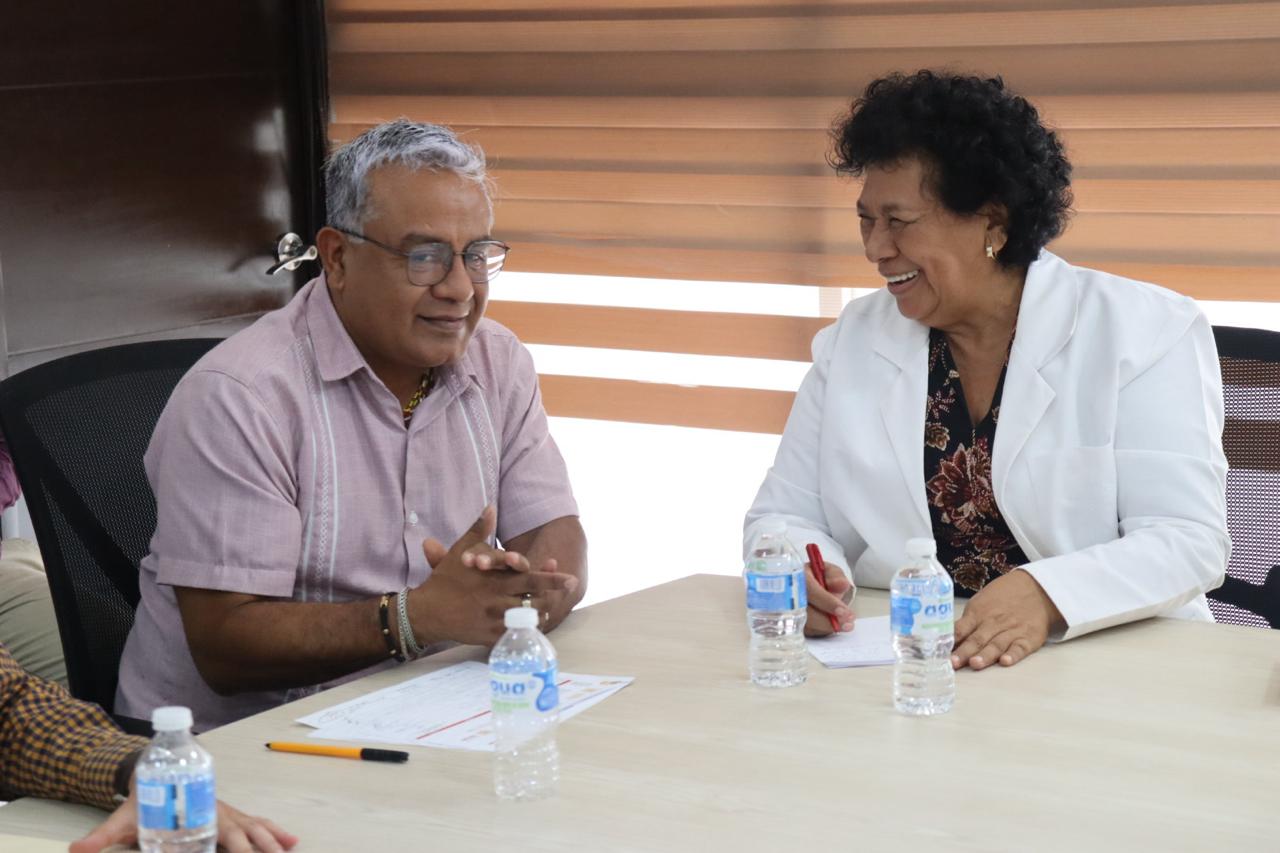 Se reúne la secretaria de Salud Aidé Ibarez Castro con primer edil de Tixtla en busca de coordinar acciones en materia de salud