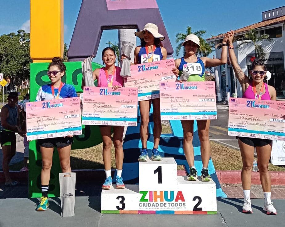 Celebran con éxito el Primer Medio Maratón de Ixtapa Zihuatanejo