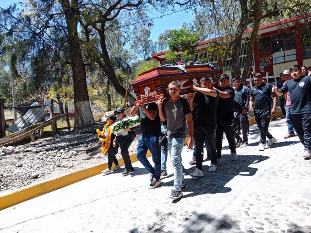 Homenaje a Yanqui Kothan Gómez Peralta, normalista de Ayotzinapa que murió en Chilpancingo
