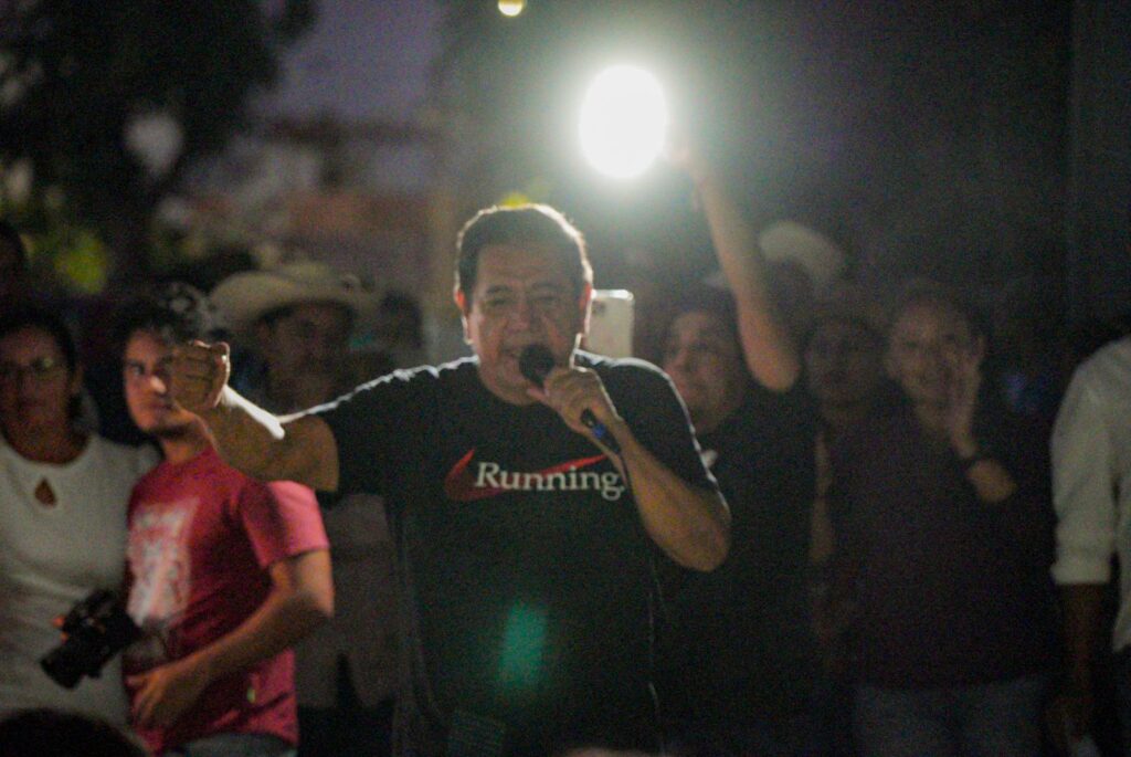 En campaña por el Senado… Llama Félix Salgado a respaldar la política de López Obrador