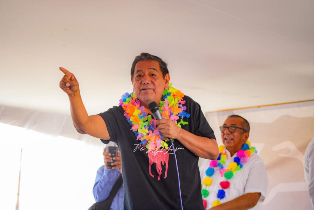 En campaña por el Senado… A los inconformes con las candidaturas,“pónganse a trabajar”, dice Félix Salgado