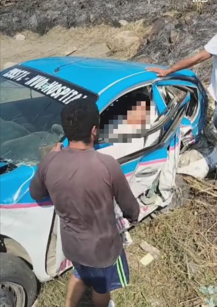 Accidente automovilístico deja una persona lesionada en Tecpan