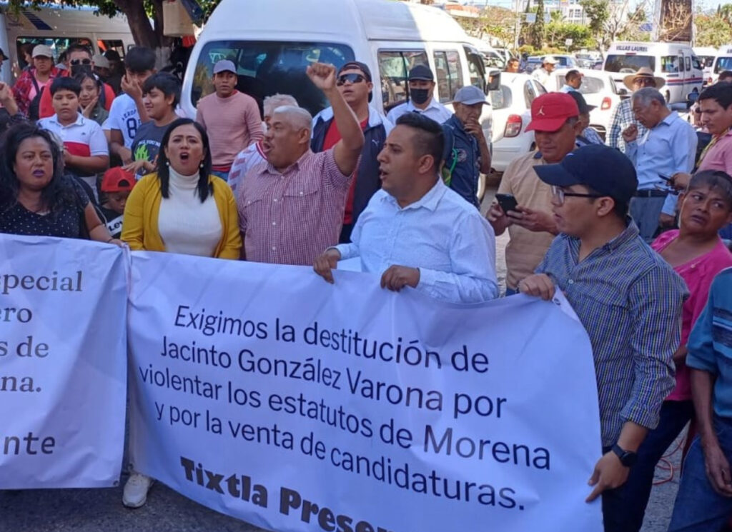En Chilpancingo… Más inconformes demandan la destitución del dirigente estatal de Morena, Jacinto González