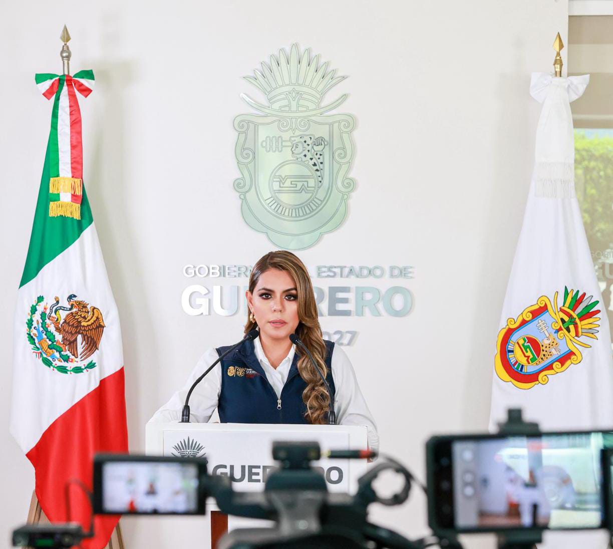 Acepta Evelyn Salgado renuncias de secretarios de Seguridad Pública y General de Gobierno por caso de normalista Ayotzinapa