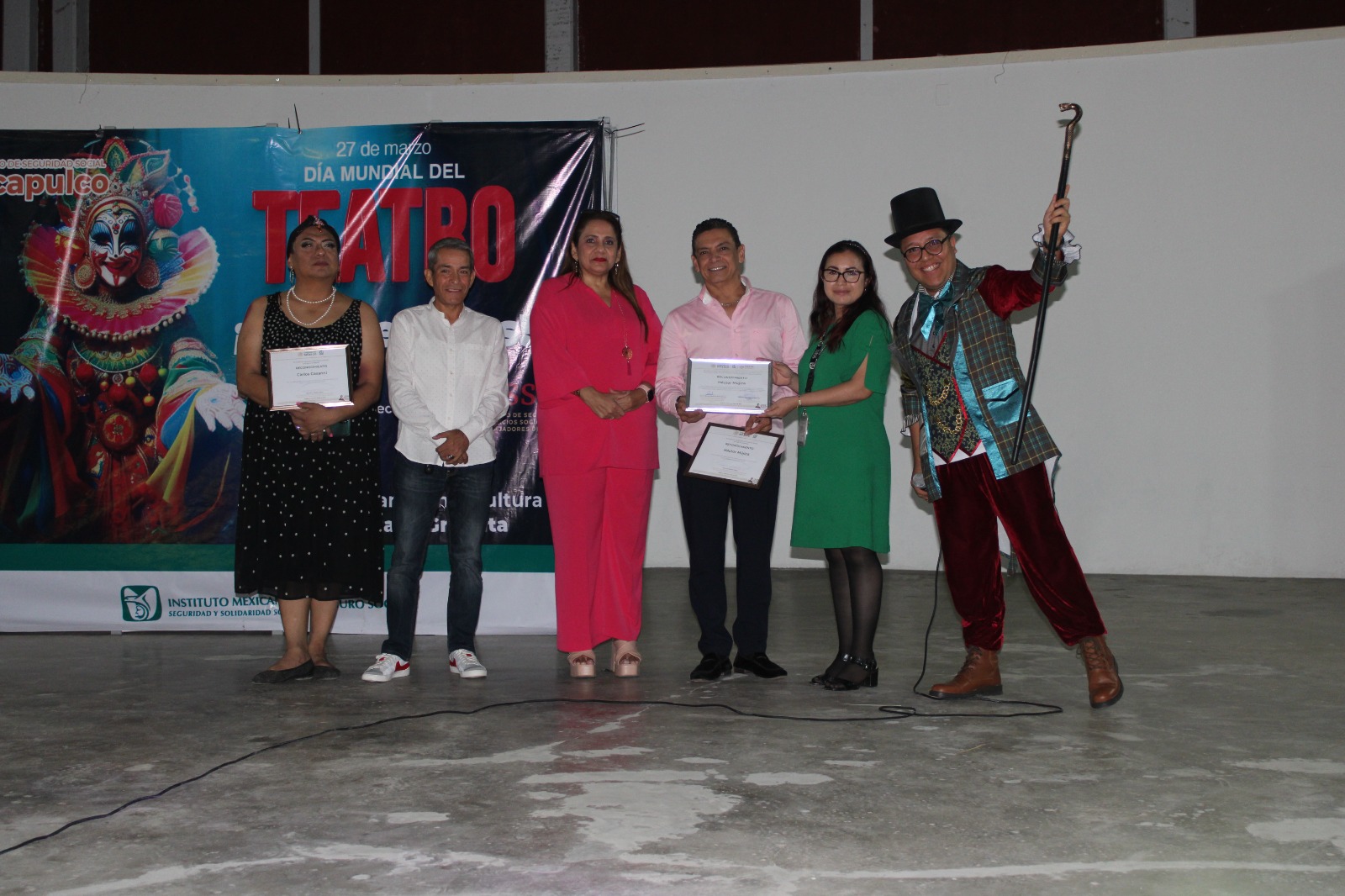 Conmemora IMSS Guerrero Día Mundial del Teatro, con actividades en Centro de Seguridad Social de Acapulco