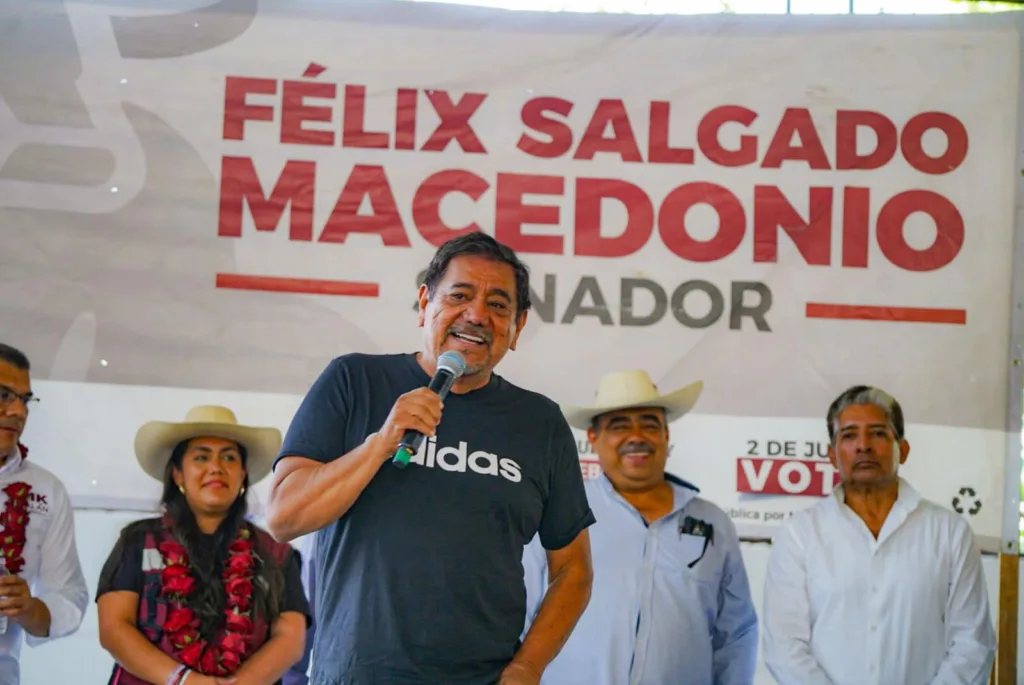 Félix Salgado insta a votar masivamente para asegurar la cuarta transformación y la implementación del “Plan C”