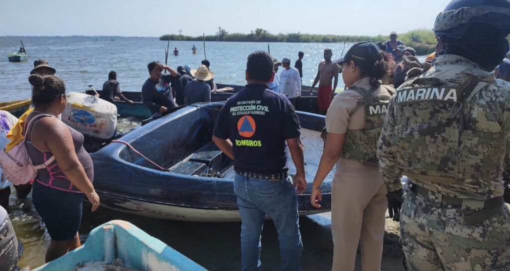 En Coyuca de Benítez… Dos ahogados, un desaparecido y una mujer rescatada en la laguna de El Embarcadero