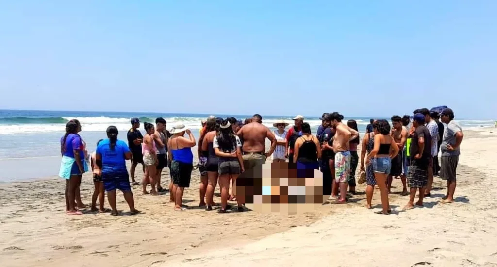 En San Marcos… Se ahoga en la playa El Dorado turista proveniente de la CDMX