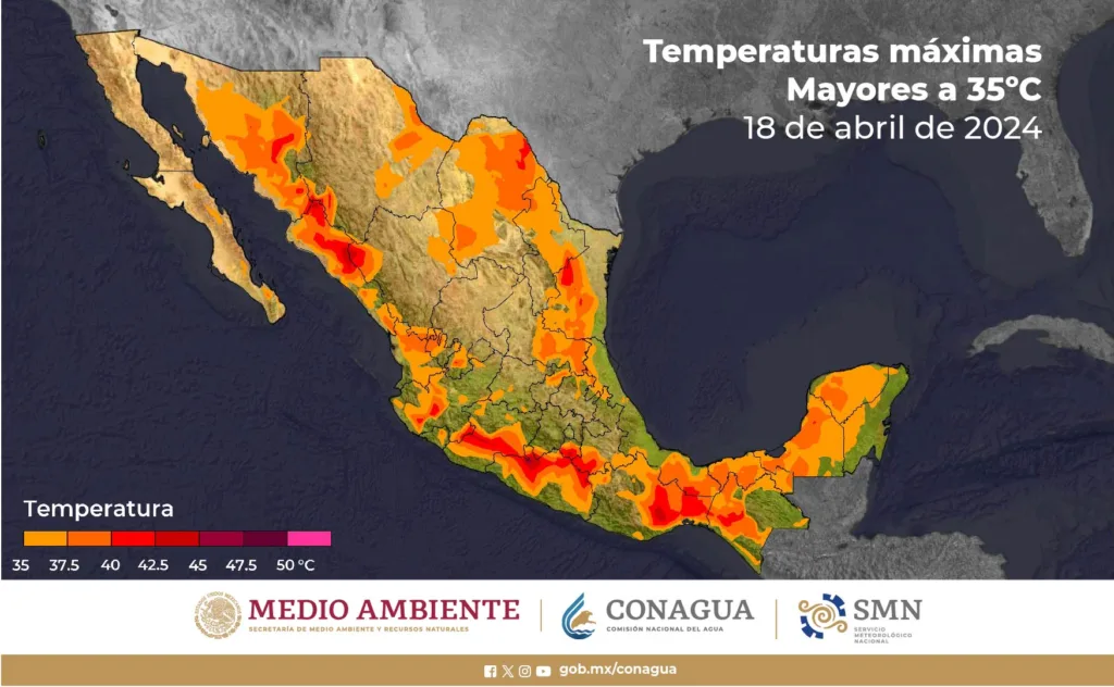 El SMN pronostica muy altas temperaturas para Guerrero