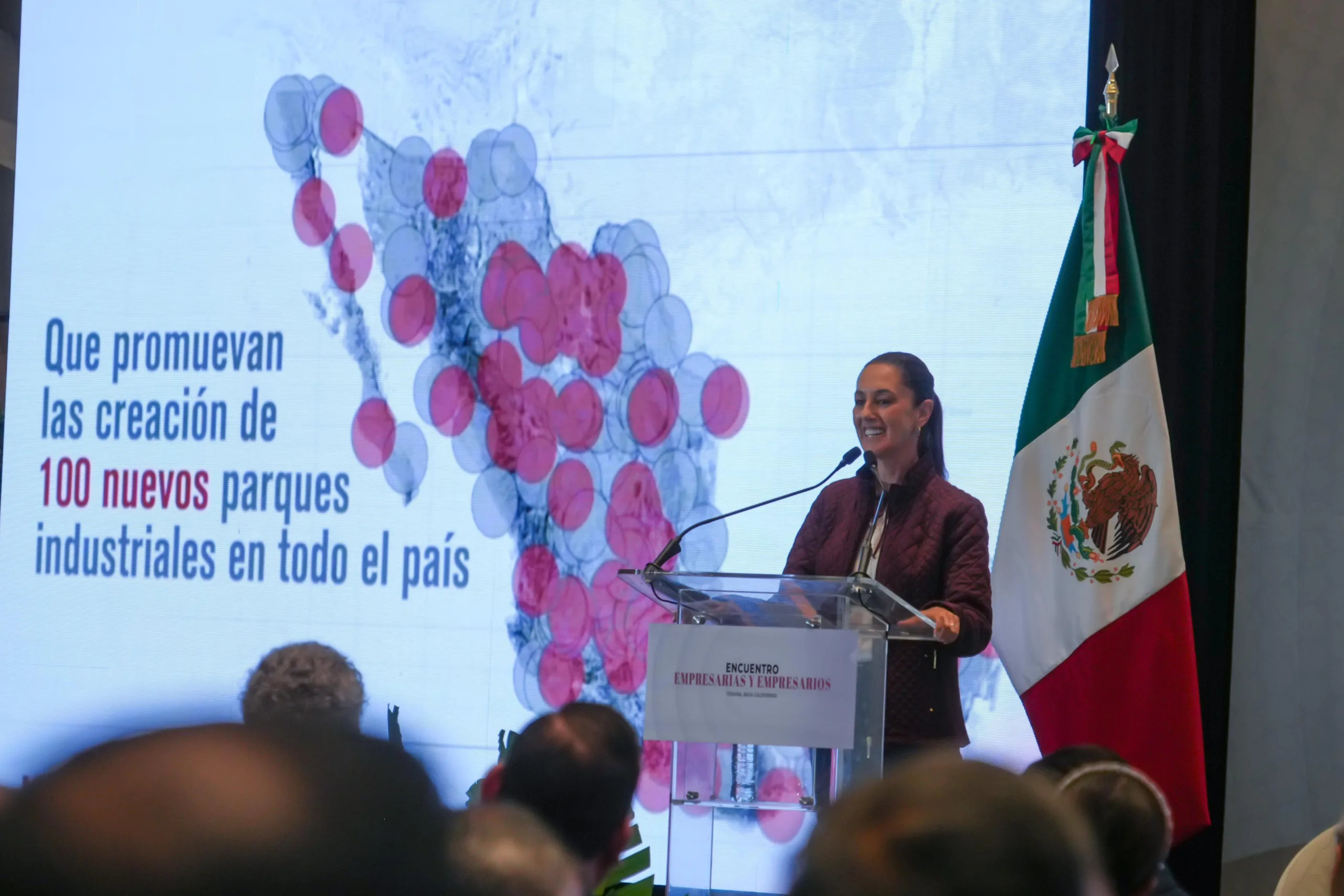 Explotar potencial de inversiones en baja california y conectarla con todo el país, plantea Claudia Sheinbaum ante empresarios de Tijuana