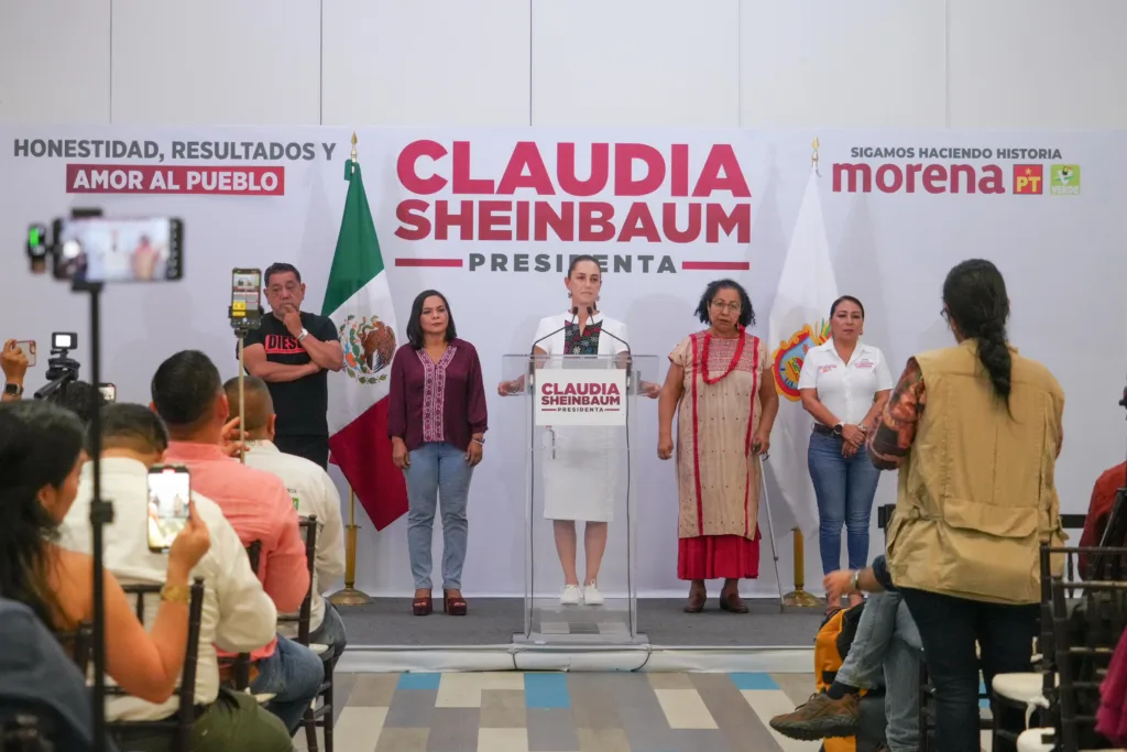 Plantea Claudia Sheinbaum denuncia anónima y tipificar como grave la extorsión para combatir este delito en Guerrero
