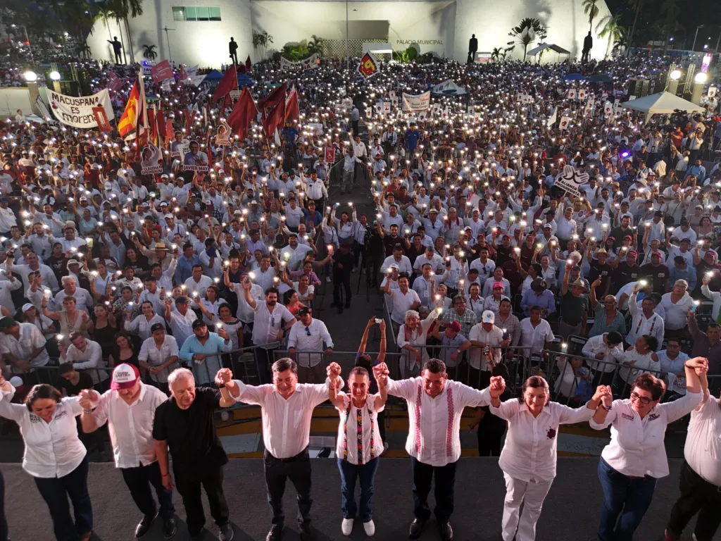 El prian es el pasado, nosotros somos el presente y el porvenir de México: Claudia Sheinbaum invita al pueblo de Tabasco a defender este 2 de junio el legado de la 4t