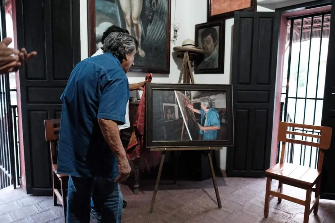 Realizan homenaje a artista plástico de San Jerónimo