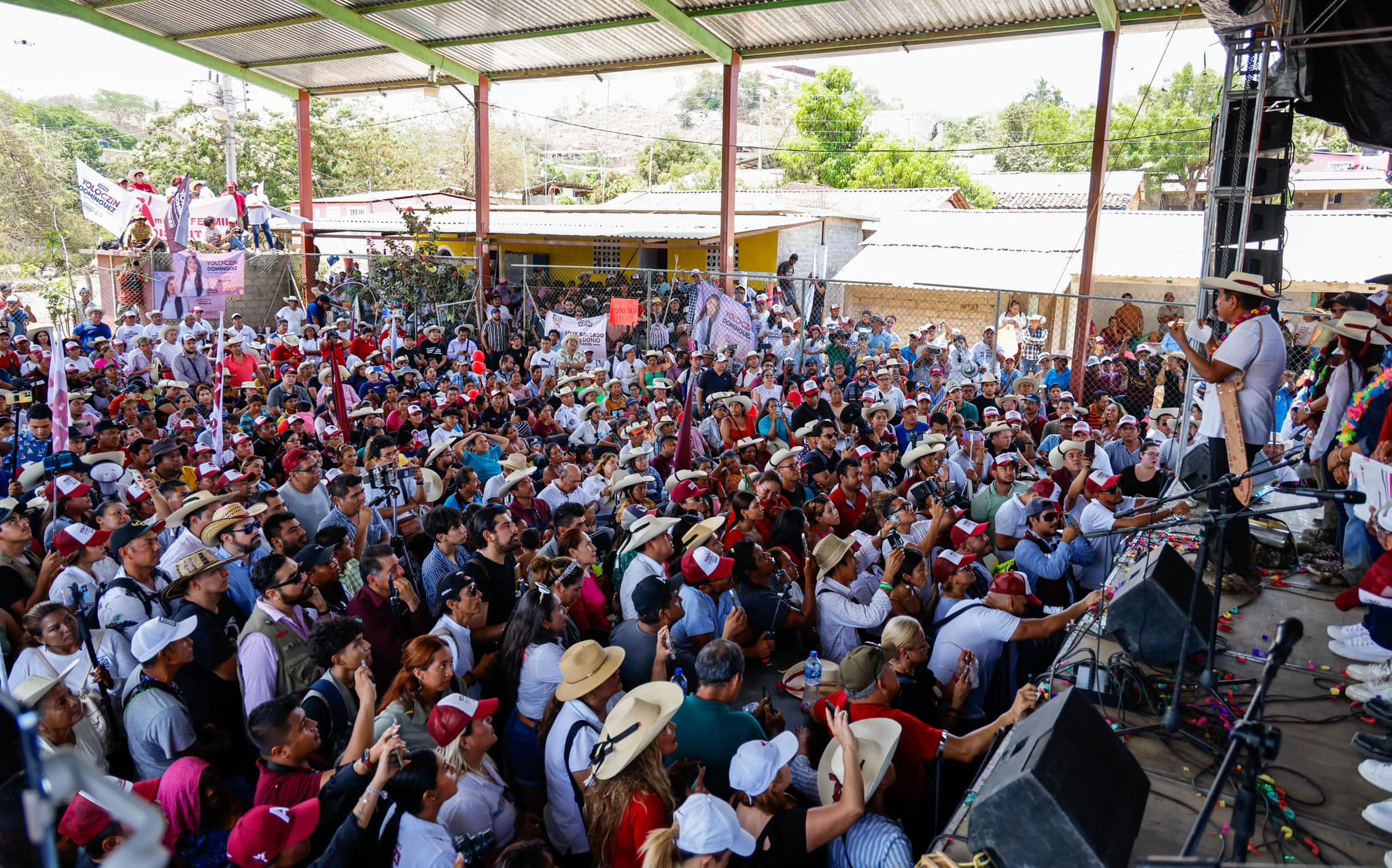 Candidato a senador… Félix Salgado cerró su campaña en la zona rural de Acapulco
