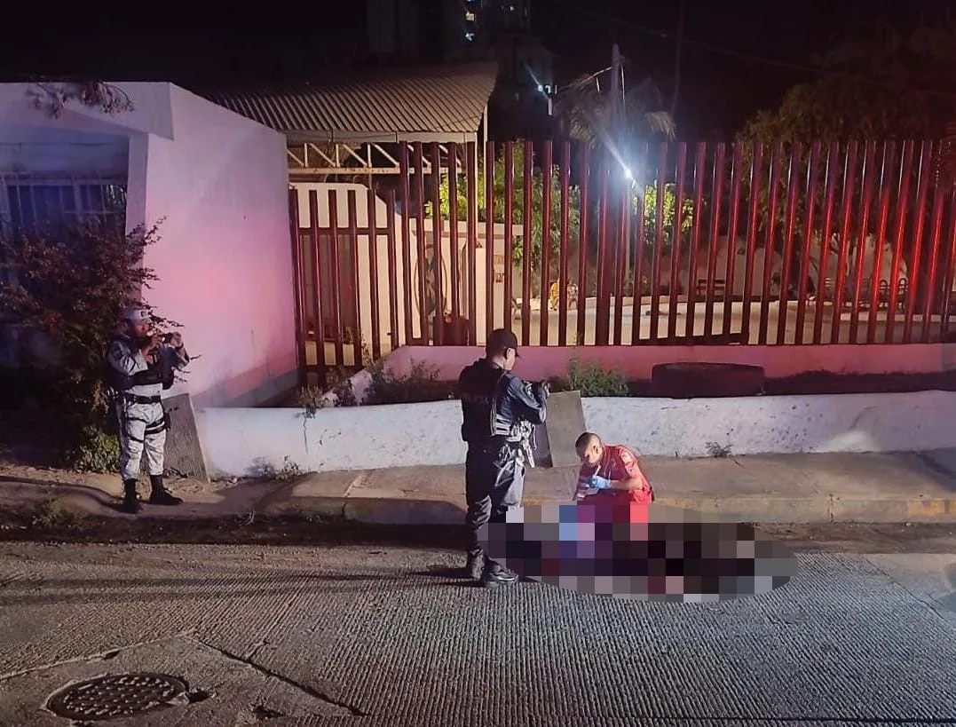 Asesinado a balazos a la altura de la playa Manzanillo, en Acapulco