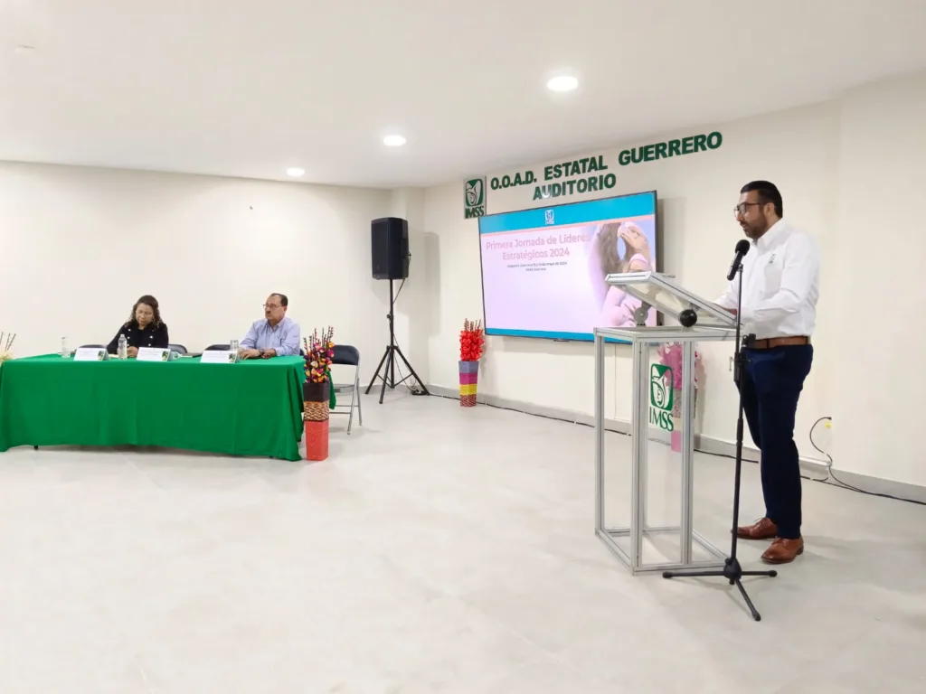 Realiza IMSS Guerrero 1ª Jornada de Líderes Estratégicos 2024