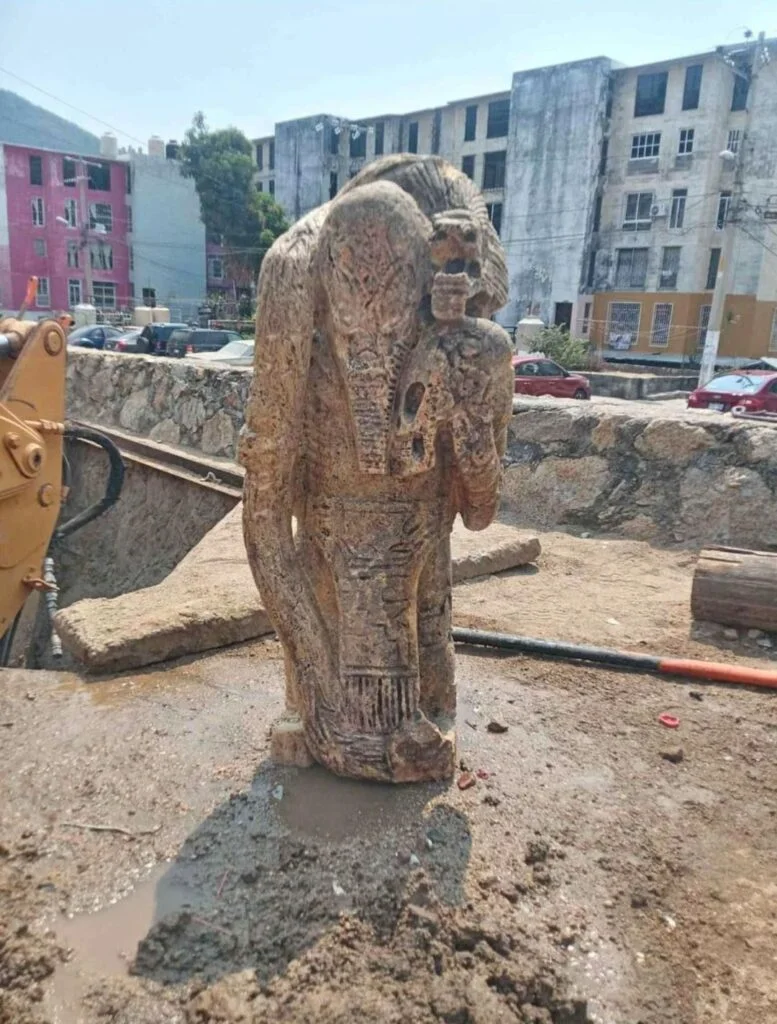Supuesta figura extraterrestre hallada en Acapulco es una Réplica Arqueológica de Tula