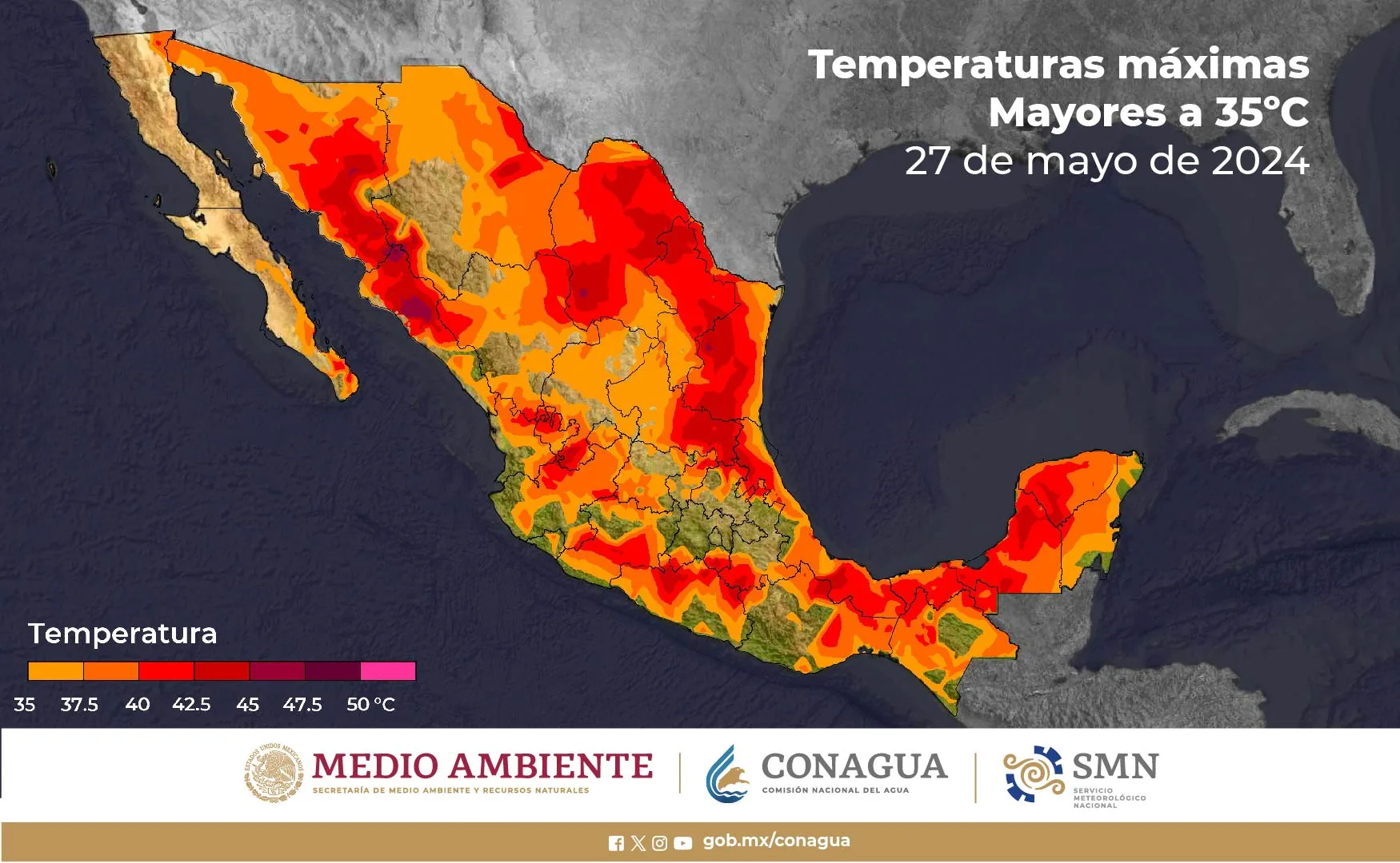 Rompe el récord de temperaturas la tercera ola de calor, en Guerrero