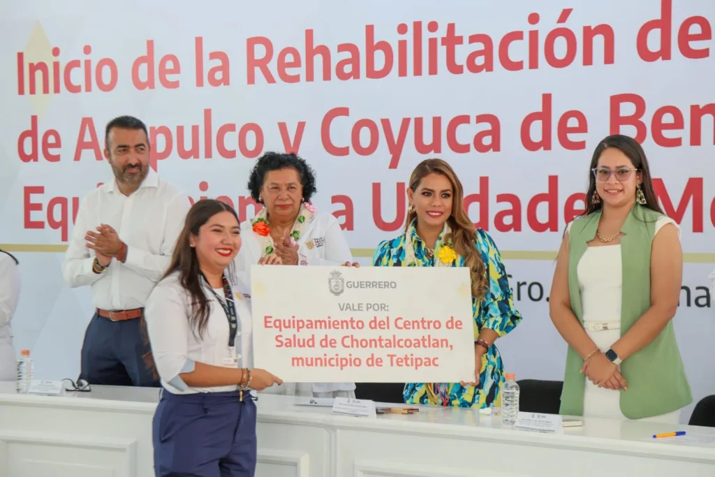 “Vamos a continuar avanzando en salud, para que Guerrero sea un ejemplo de que sí se puede”: Evelyn Salgado