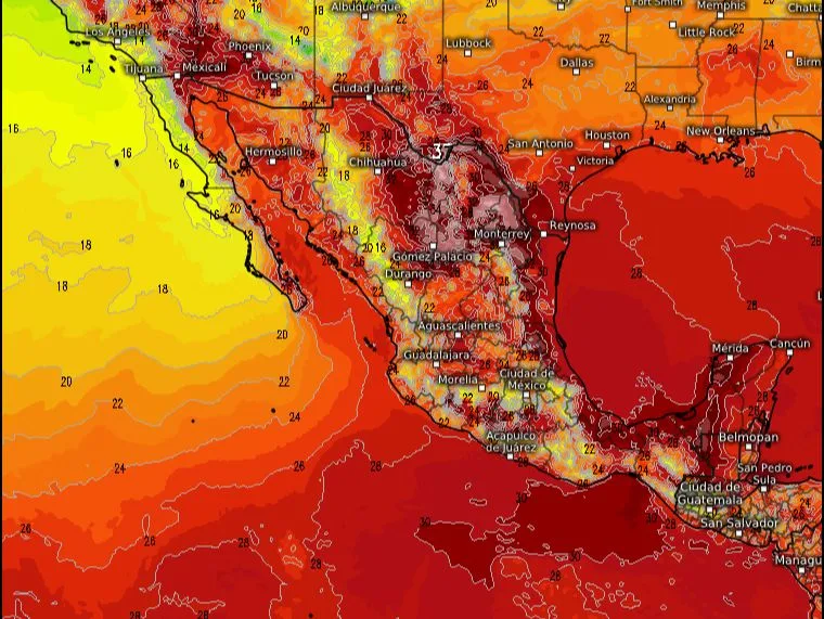 Guerrero seguirá registrando temperaturas superiores a los 40 grados celsius por tercera onda de calor