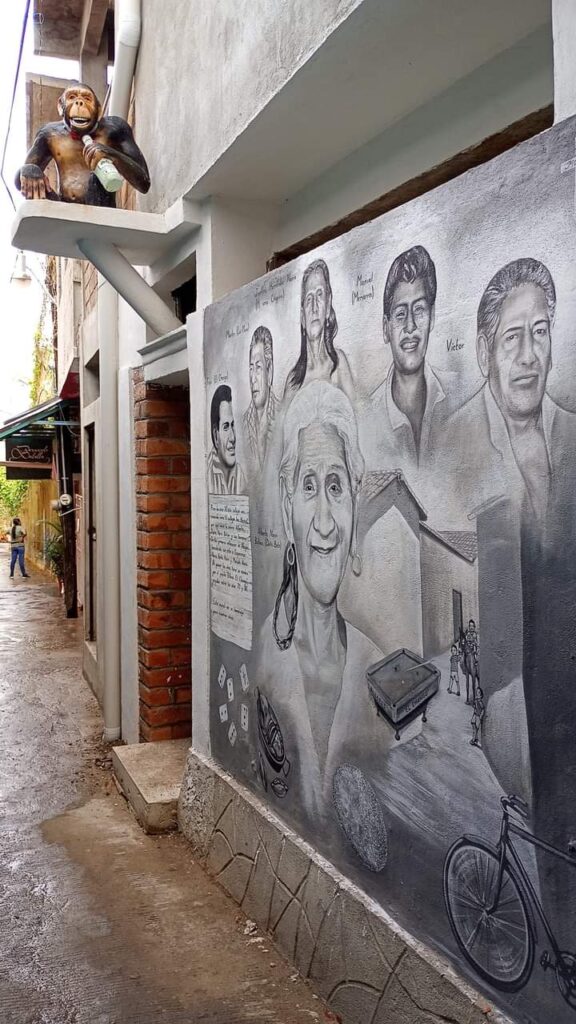 Realizan mural en el callejón del Chango