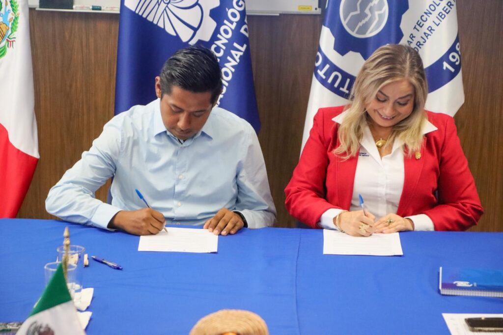 El COCYTIEG firmó convenio con el Instituto Tecnológico de Chilpancingo en materia de residencia profesional y servicio social