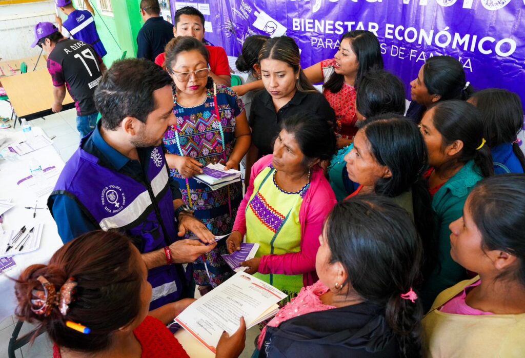 Tarjeta Violeta llega a Cochoapa El Grande y Malinaltepec