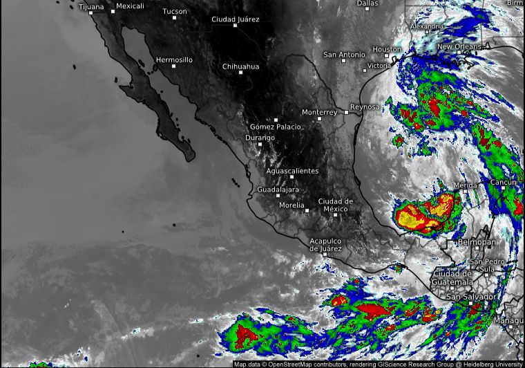 SGIRPCGRO prevé lluvias y alto oleaje en el transcurso de esta semana en Guerrero