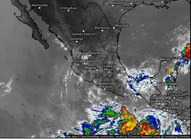 Sgirpcgro prevé lluvias y ambiente muy caluroso para las próximas horas en Guerrero