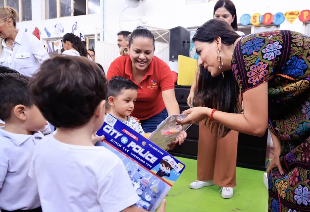 Encabeza Liz Salgado entrega de equipamiento al Centro de Atención Infantil en Iguala