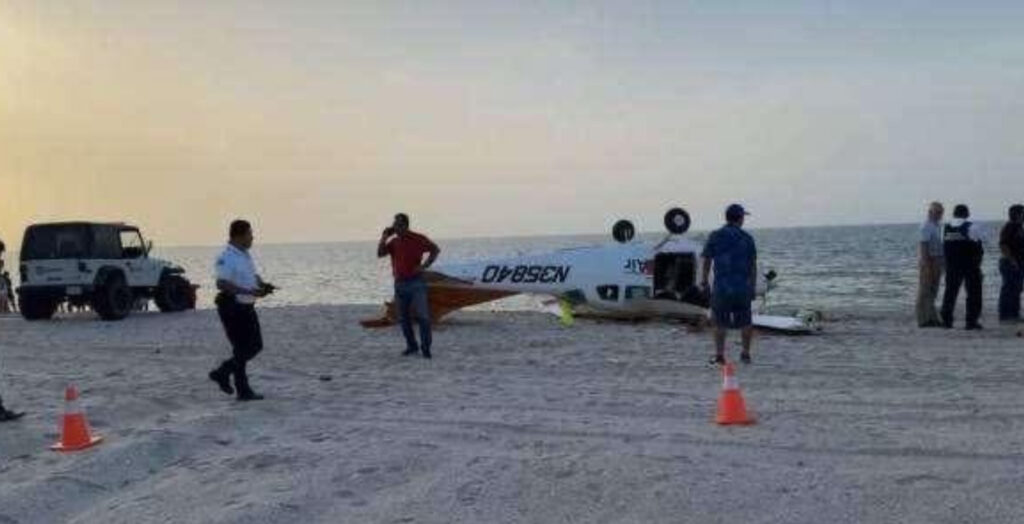 Se desploma avioneta en Campeche