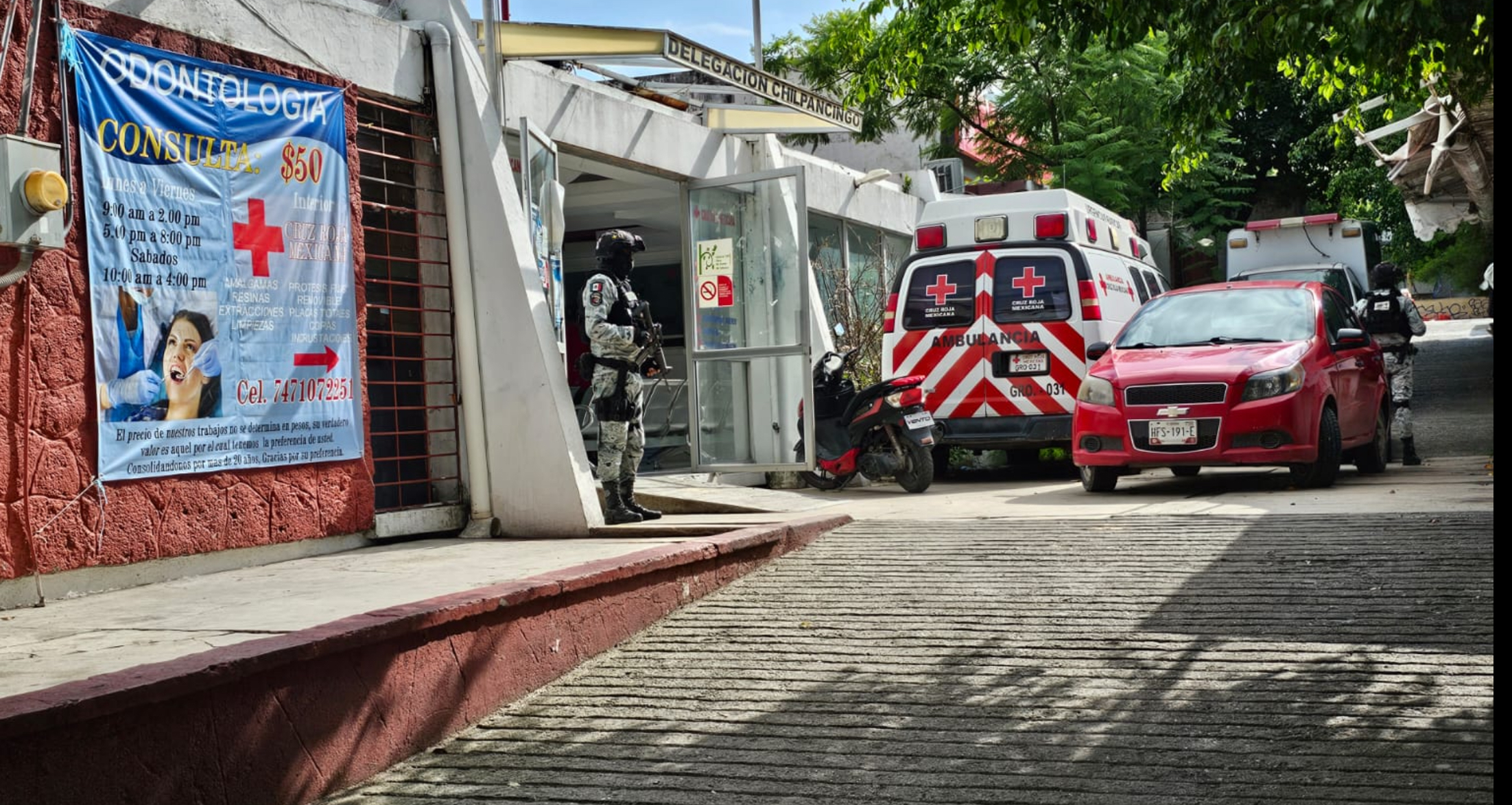 En Chilpancingo… Hombre herido con balazos en la mandíbula y el pecho