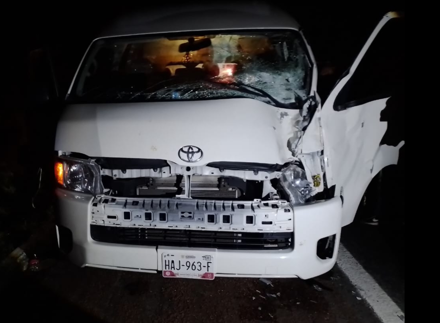 En Acapulco… Una motociclista muerta y seis heridos en un choque múltiple